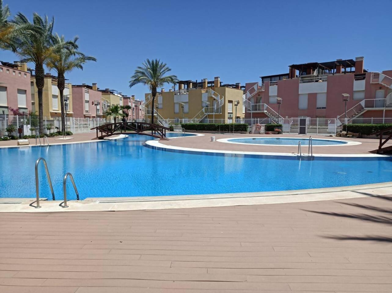 Playas de Vera Vera Playa Apto 4 Personas Piscina Parking Wifi מראה חיצוני תמונה
